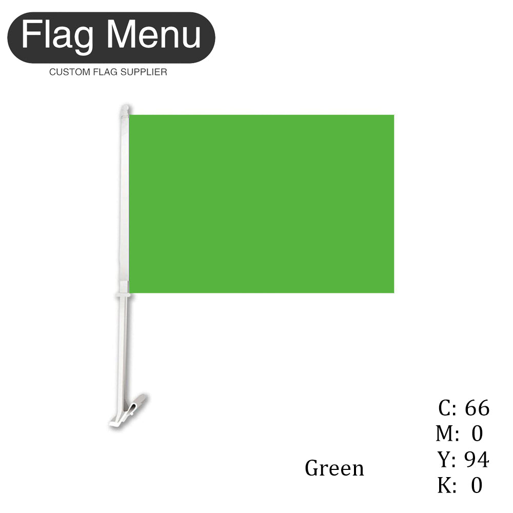 Vivid Color-12X18in Solid Color Car Flag-Flag Menu-Flag&Banner Company- USA UK Canada AU EU