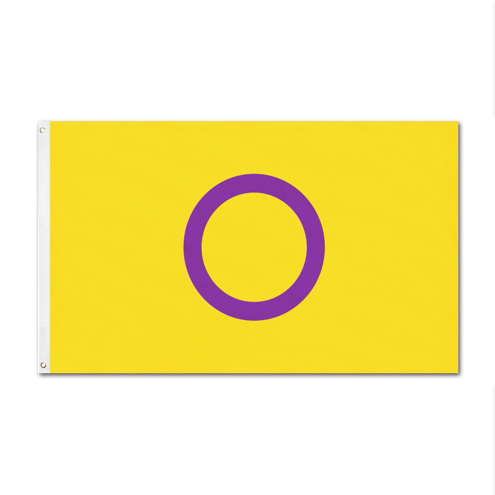 200 Packs Editable Screen Printing - Flag Of LGBTQ+-Regular Flag-FlagMenu-Intersexual-A-Flag Menu