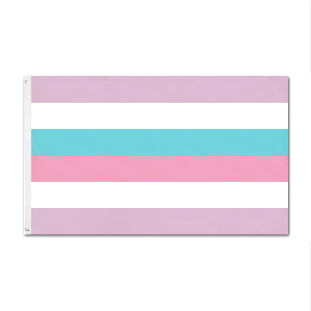 3'x5' Regular Flag - LGBT-Flag Menu-Gender Identity Pride Flagga-LGBTQ+