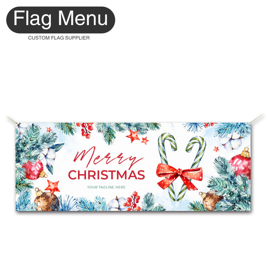Christmas Custom Vinyl Banner-Flag Menu