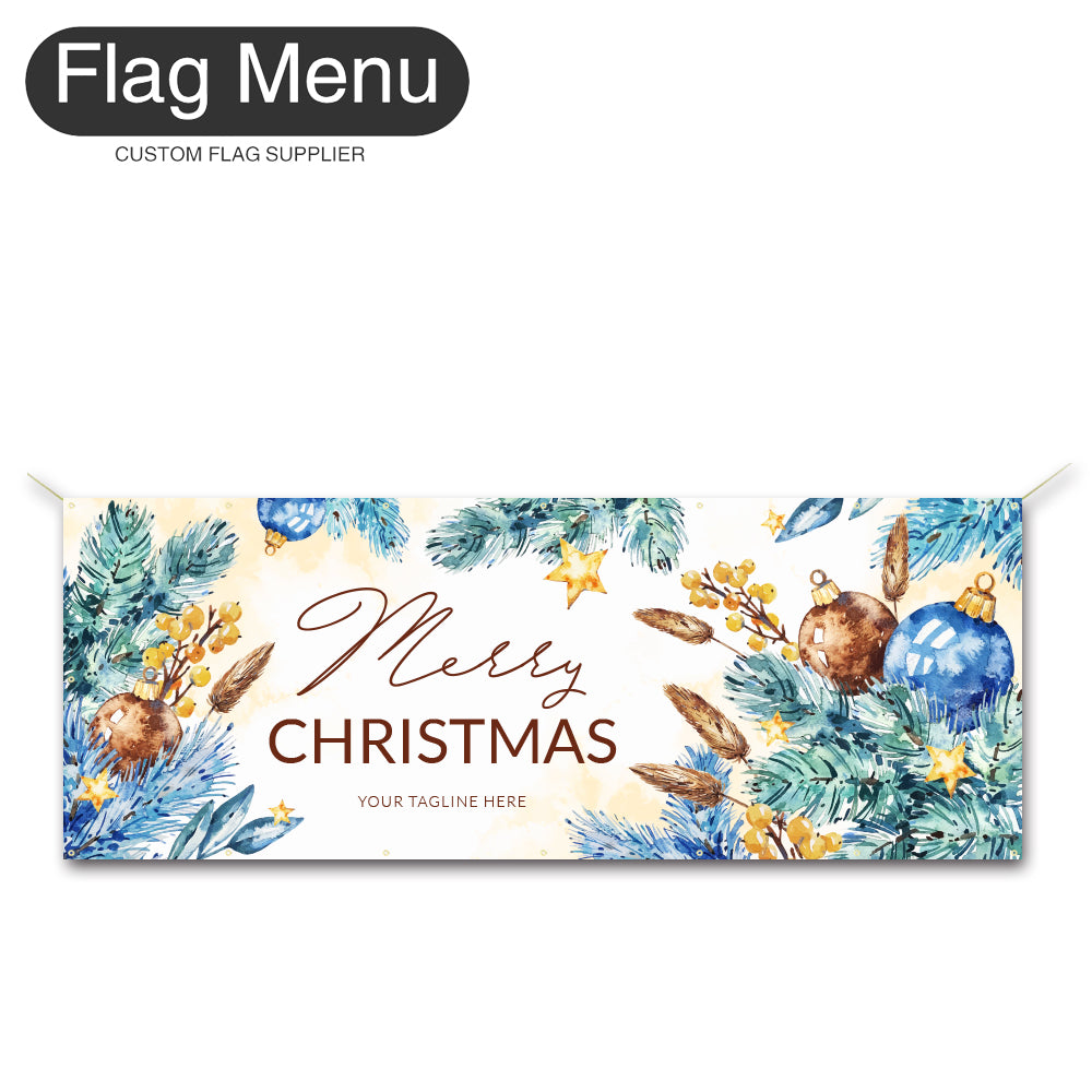 Christmas Custom Vinyl Banner-Flag Menu