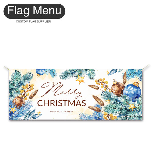 Christmas Custom Vinyl Banner-Flag Menu
