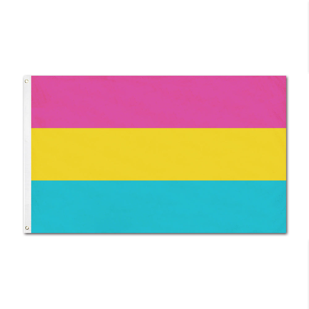 200 Packs Editable Screen Printing - Flag Of LGBTQ+-Regular Flag-FlagMenu-Pansexual-Flag Menu