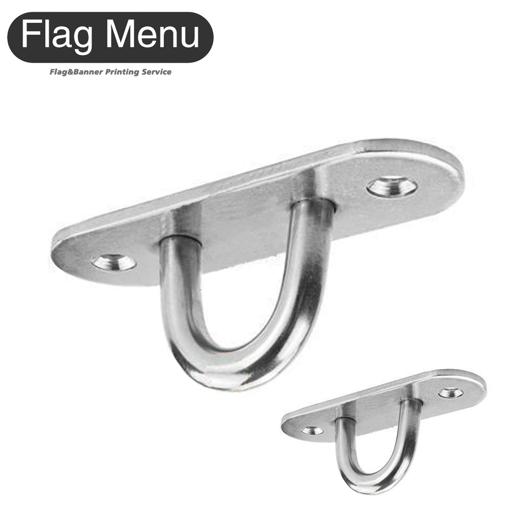 Stailess Steel Ceiling Hook - Double-100mm-Regular-Flag Menu