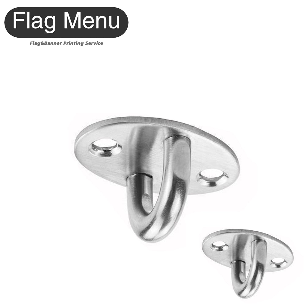 Stailess Steel Ceiling Hook - Double-39mm-Regular-Flag Menu