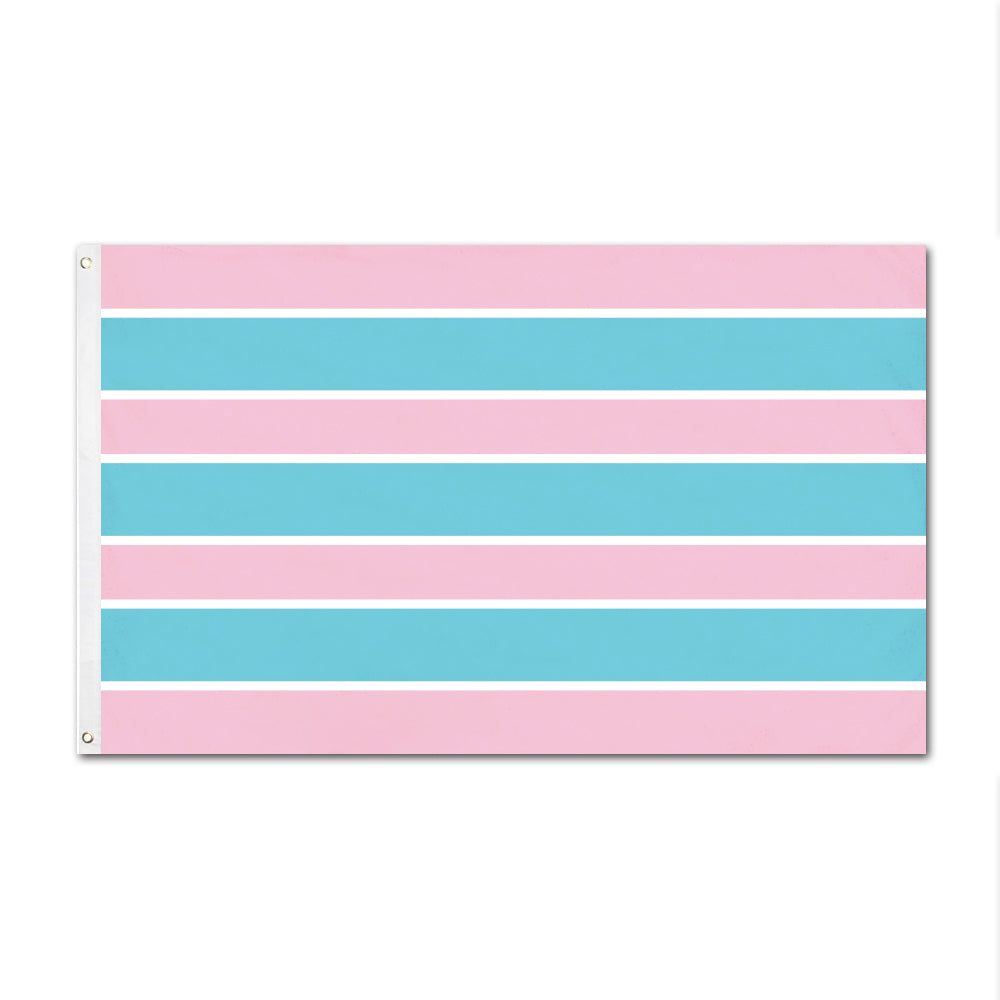 3'x5' Regular Flag - LGBT-Flag Menu-Gender Identity Pride Flagga-LGBTQ+