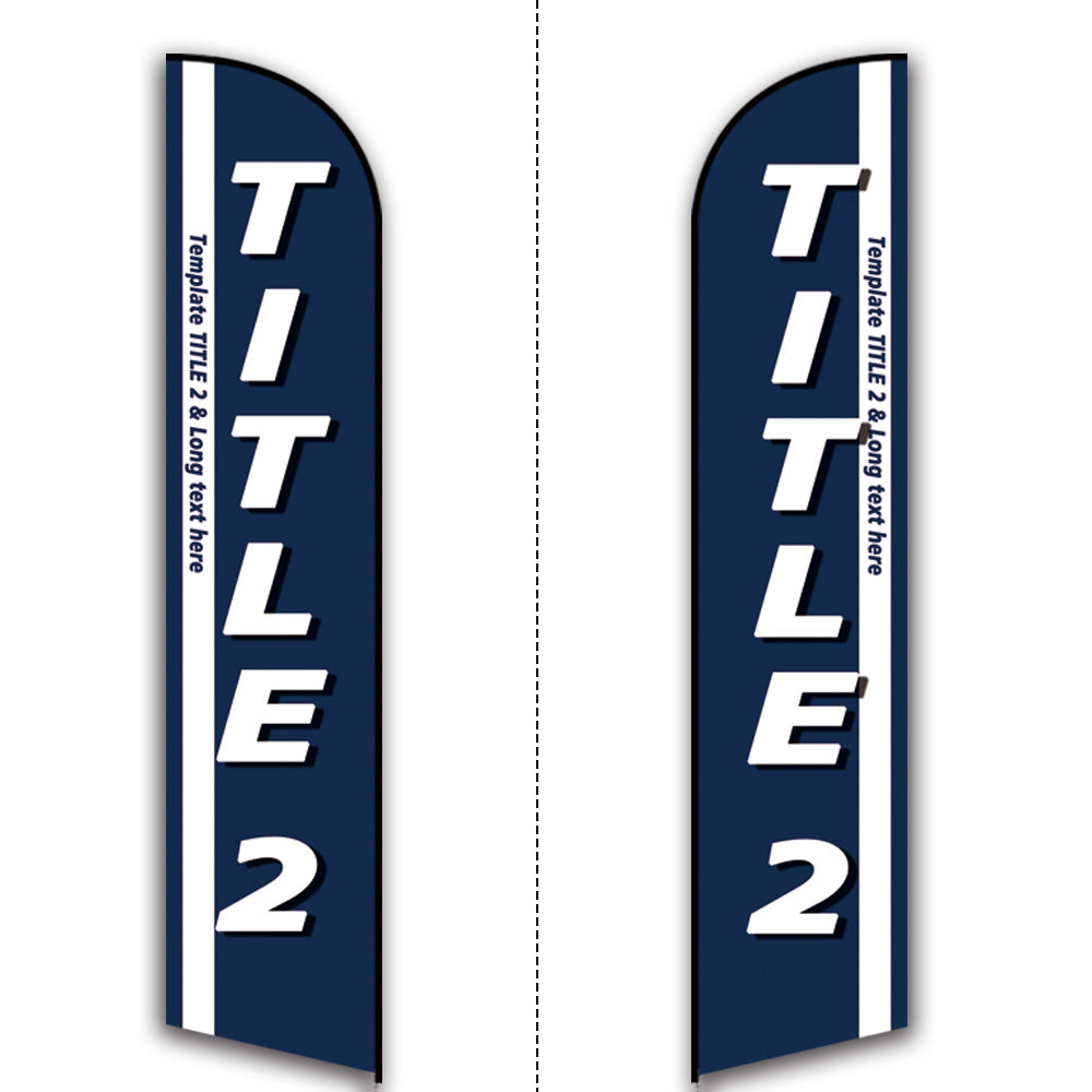 15ft Feather Flag Kit With Spike-TITLE 2-feather flag kit-FlagMenu-Flag Menu