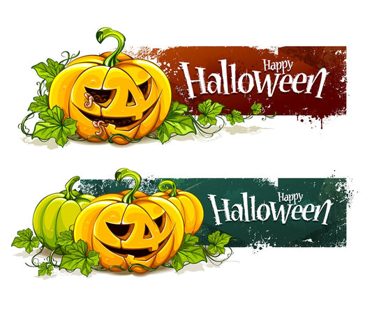 Halloween Elements-Flag Menu