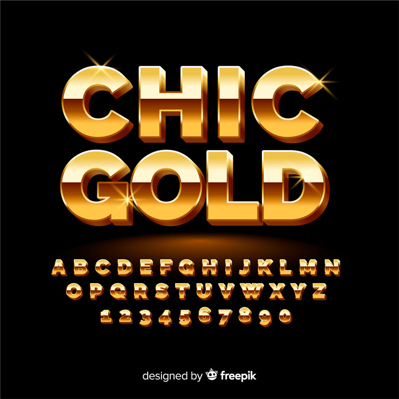 Gold Font - Luxury
