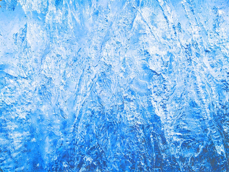 Frozen Ice Background-Flag Menu