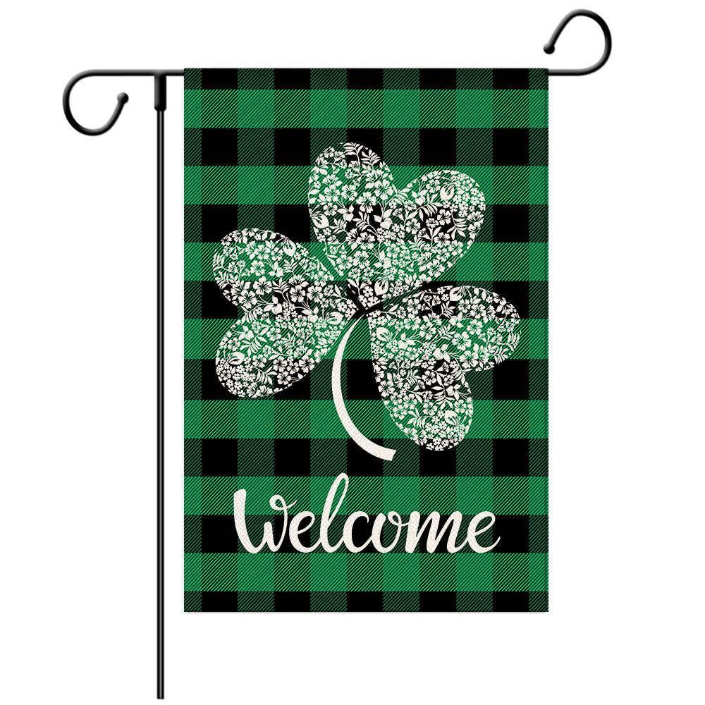 St Patrick's Day Garden Flag Designs - B