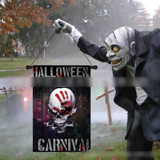 Halloween Carnival Garden Flag Designs-Flag Menu