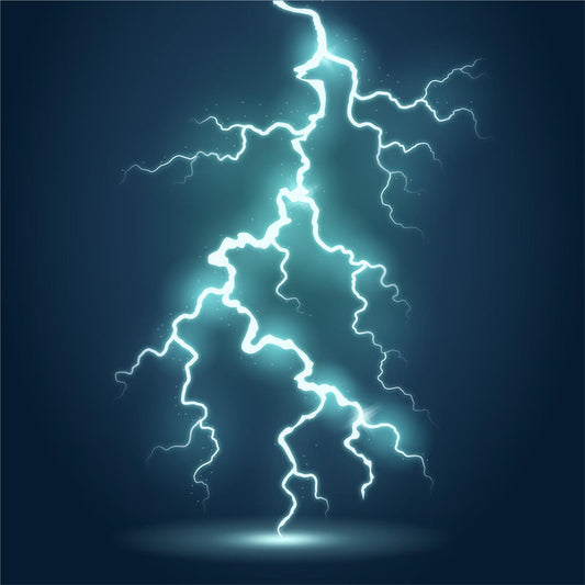 Lightning Elements Background-Flag Menu