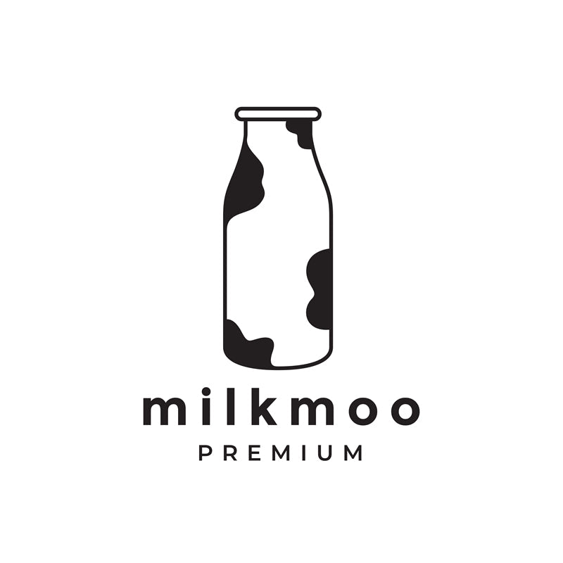 Handdraw Milk Elements Illustration-Flag Menu