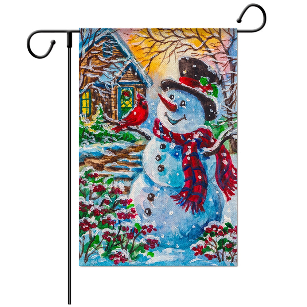 Christmas Garden Flag Designs-Flag Menu