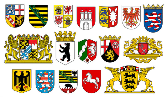 EUROPEAN TRADITIONAL FLAG SYMBOLS