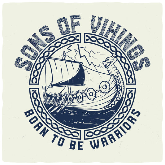 Pirate / Viking Logo Mockups