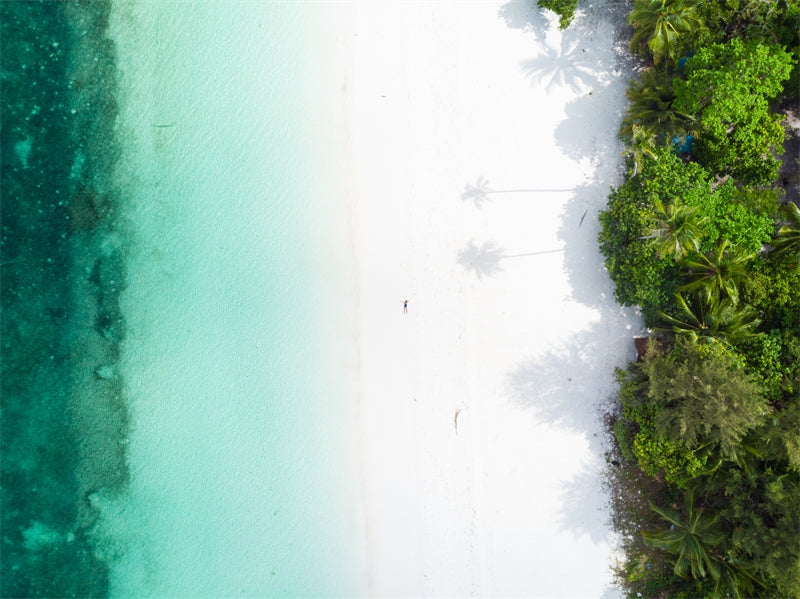 Beautiful Landscape - Maldives-Flag Menu