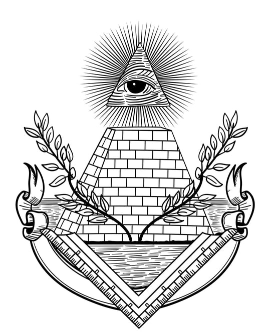 The All-Seeing Eye - Illustration-Flag Menu