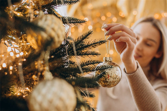 Christmas Tree Background-Flag Menu