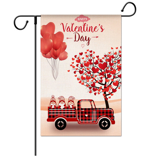 Valentine's Day Garden Flag Designs-Flag Menu