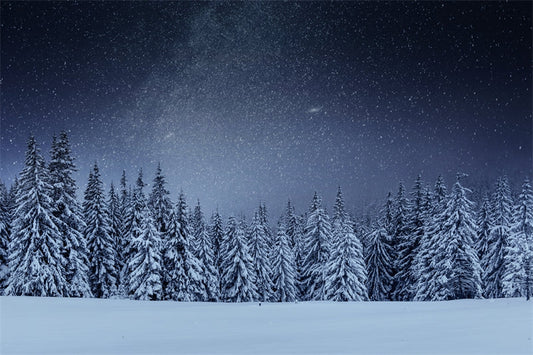 Winter Forest Wallpaper-Flag Menu