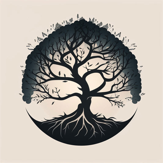 Handdraw Tree Logo Elements - Illustration