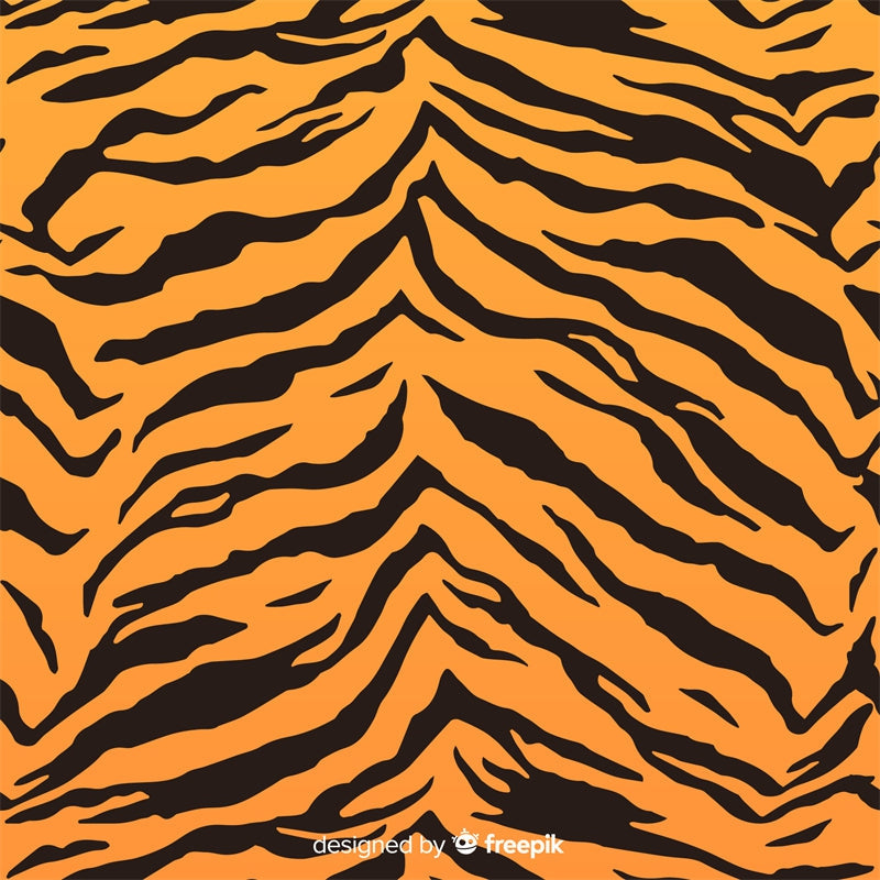 Tiger Skin Pattern-Flag Menu