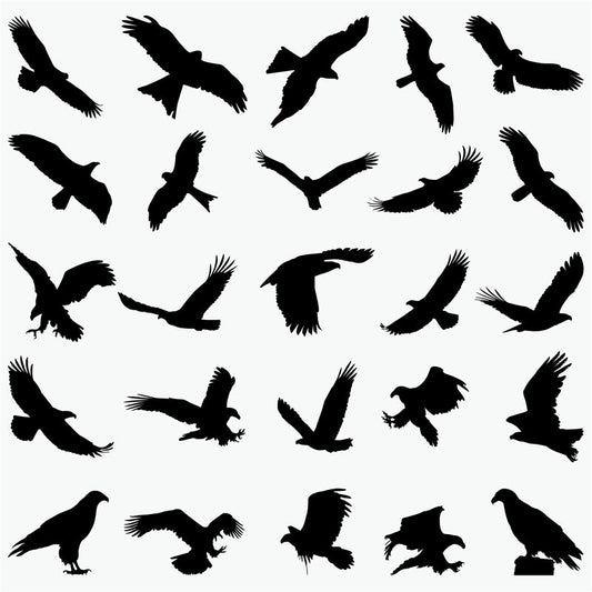 Bird Silhouette Collection-Flag Menu