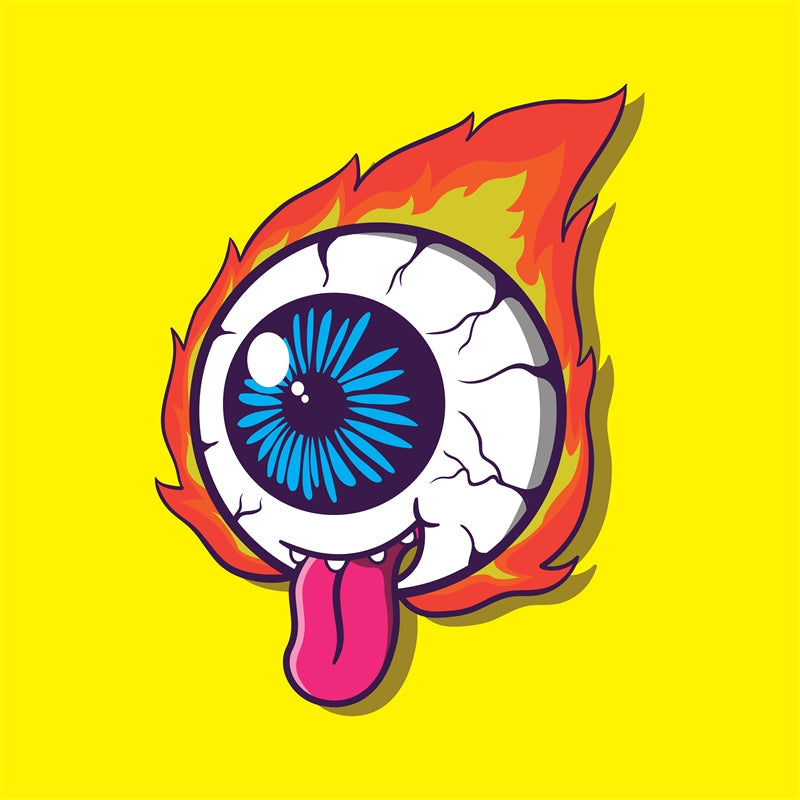 Eye Ball Illustration - Organ-Flag Menu