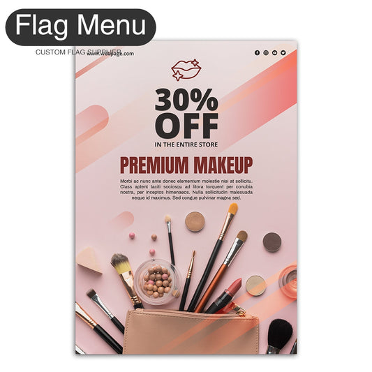 Make Up Poster - Free Shipping-Flag Menu