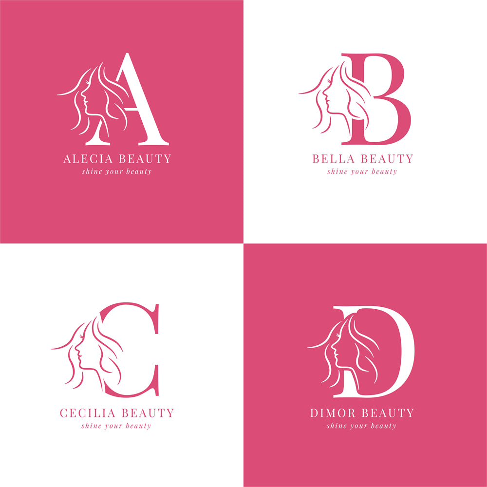 Woman/Beauty Element Logo Mockup