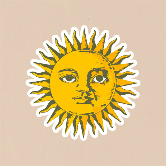 Vintage Sun Elements - With Face