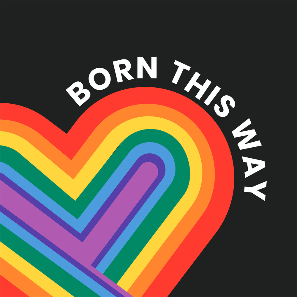 Gender Indentity Pride Rainbow Elements