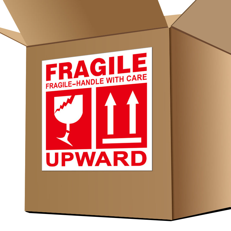 Carton Sticker - Fragile/Upward – Flag Menu