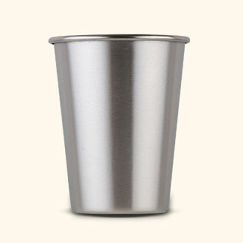 Custom Stainless Steel Cup - Canteen Cup-11.8oz-Laser Engraving-100 Pcs-FlagMenu.com
