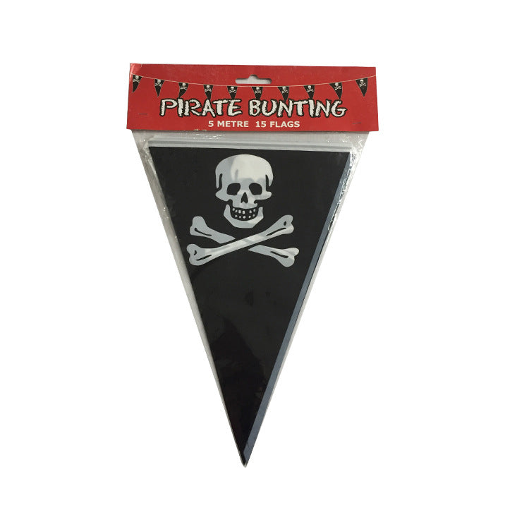 Party Bunting - Jolly Ronger -Pirate Flag-Flag Menu