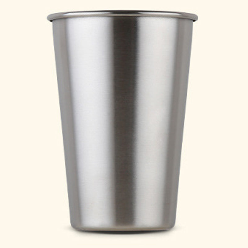 Custom Stainless Steel Cup - Canteen Cup-16.9oz-Laser Engraving-100 Pcs-FlagMenu.com