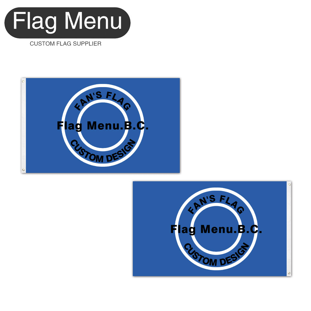 Custom Personalized B.C. Fan's Flag-Flag Menu