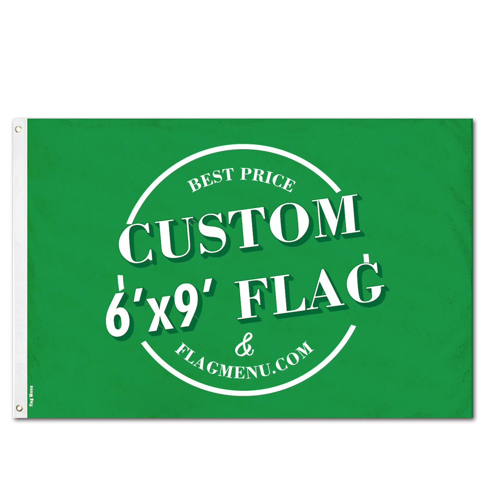 6X9ft Custom flag&banner-Pongee-Flag Menu