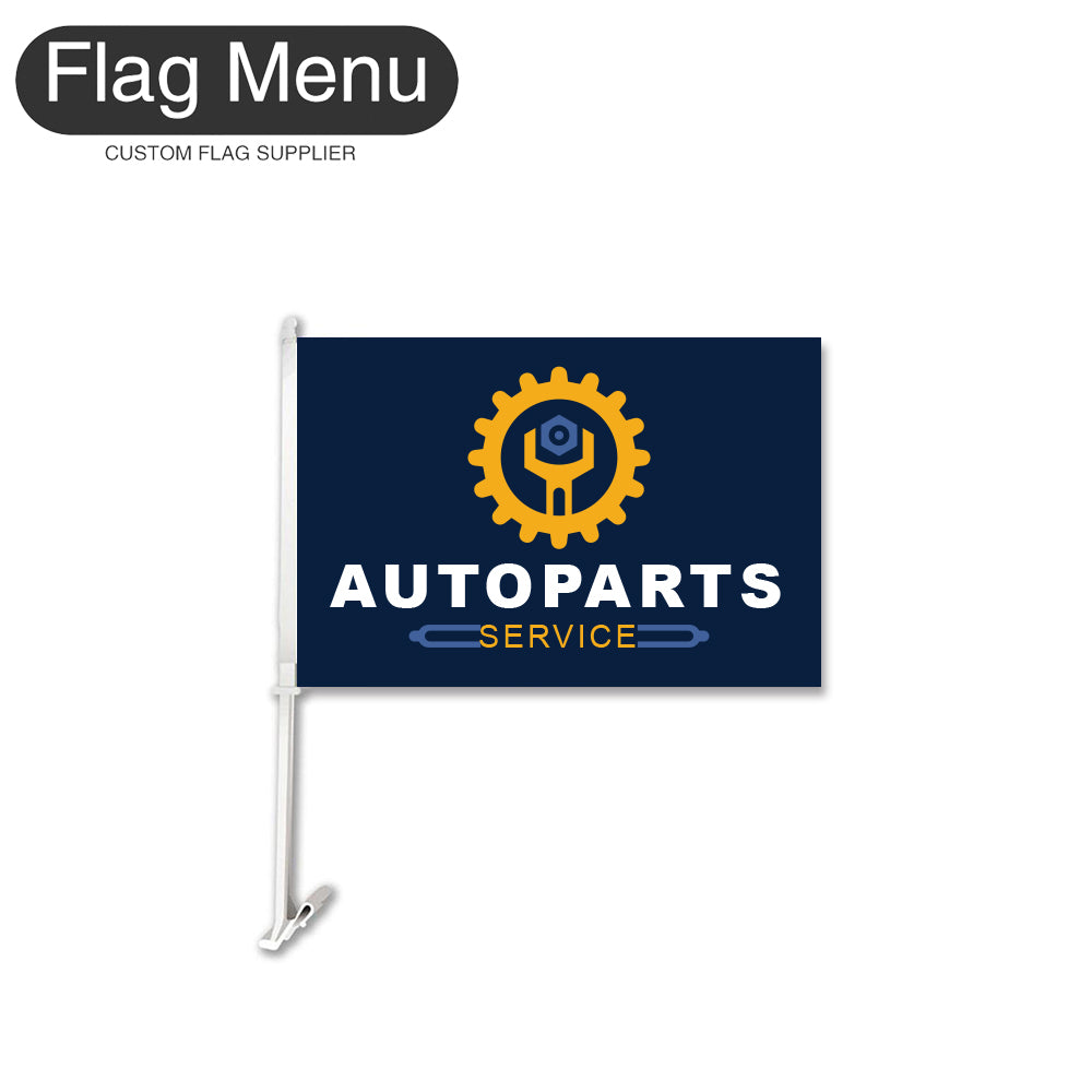 Custom Car Flag - Car Service-Flag Menu