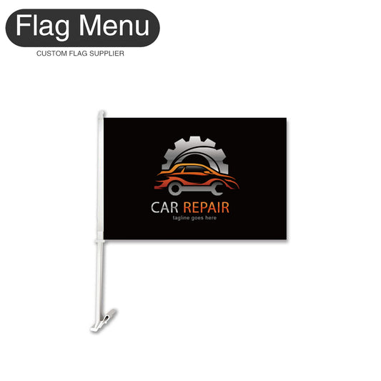 Custom Car Flag - Car Service-Flag Menu