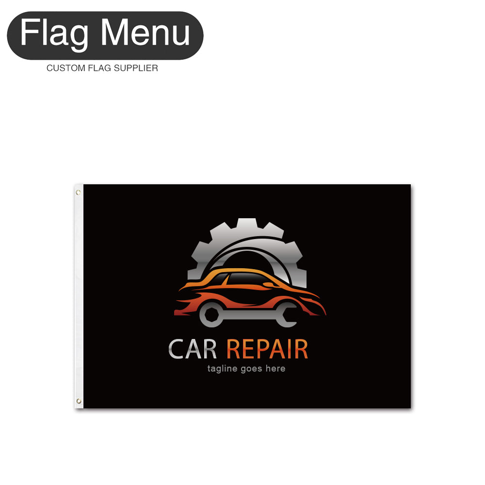 3'x5' Custom Flag - Car Repair-Flag Menu