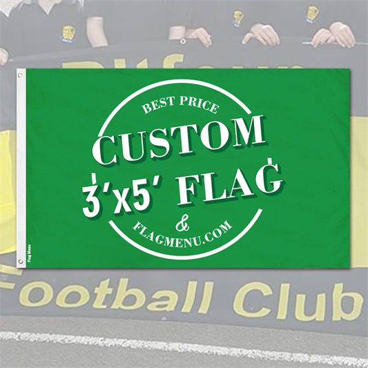100pcs - 3X5ft Custom flag-Flag Menu