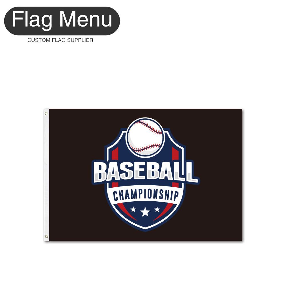 Custom Baseball Club Flag – Flag Menu