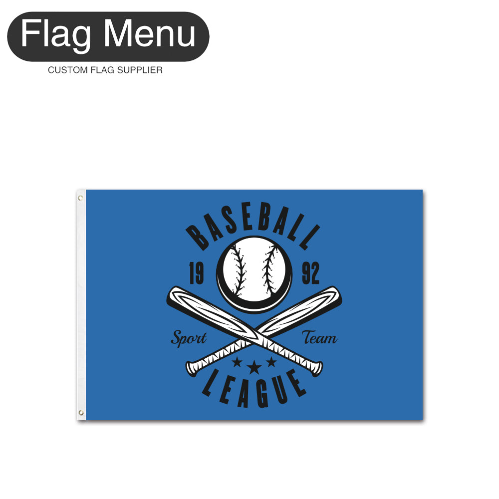Custom Baseball Club Flag – Flag Menu
