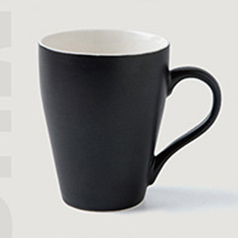 11.8oz Custom Juice Cup/Mug - Souvenir/Business Advertising-Black-Decorating Firing-100 Pcs-FlagMenu.com