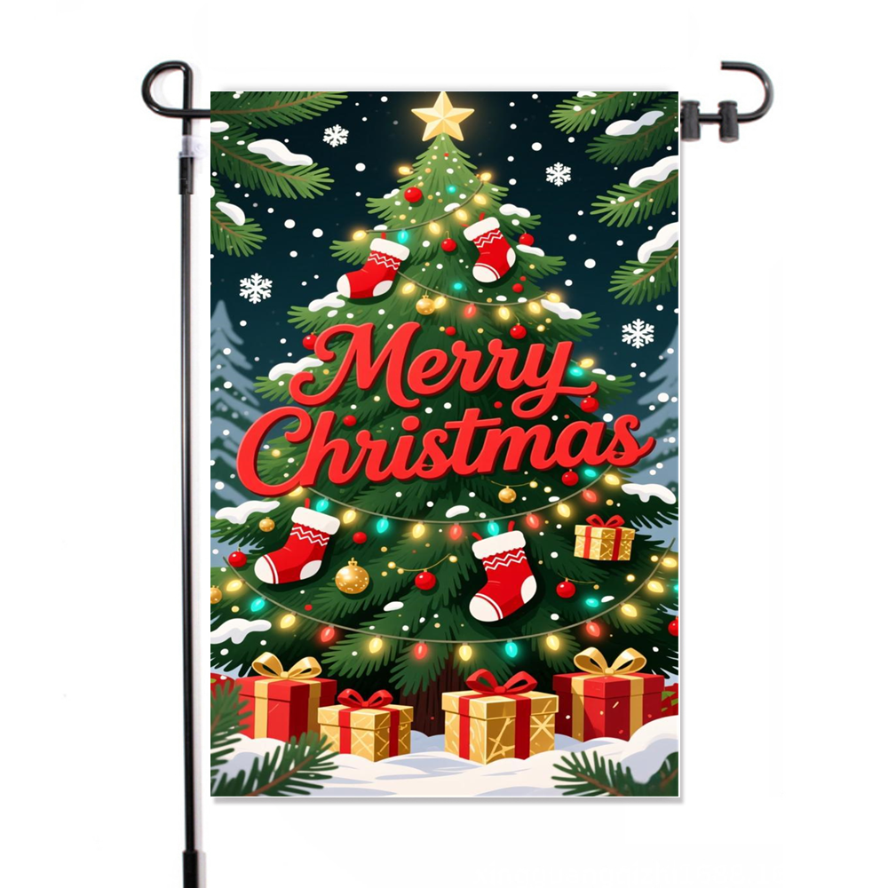 Merry Christmas Welcome Flag Collection - NEW 2025-Flag-Flag Menu-0011-Flag Menu