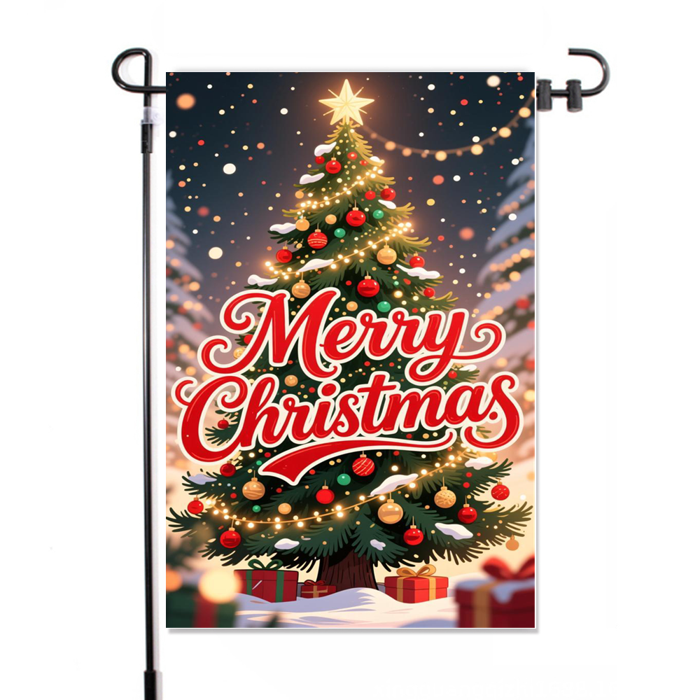 Merry Christmas Welcome Flag Collection - NEW 2025-Flag-Flag Menu-0038-Flag Menu
