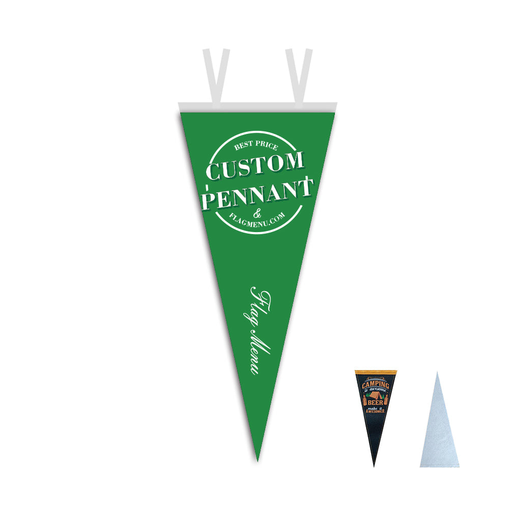 8"x18" College Felt Pennant - The University Of Manchester-Flag Maker-Flag Menu